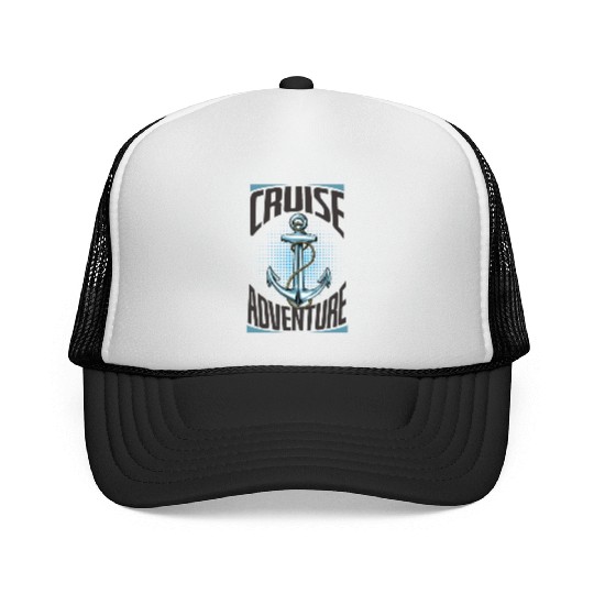 Cruise Adventure Anchor Trucker Caps