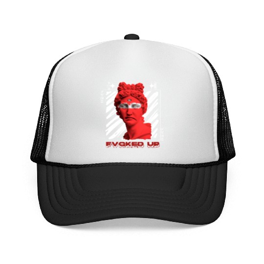Statue Streetwear Design Trucker Caps
