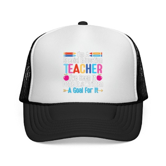 I'm A Special Education Teacher, SPED Teacher Trucker Caps