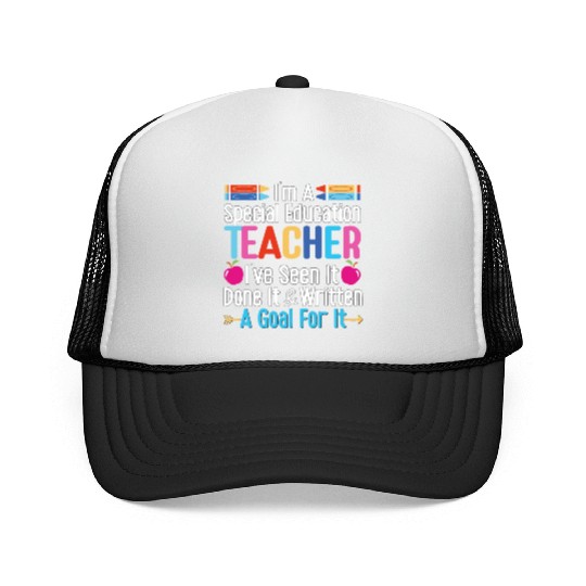I'm A Special Education Teacher, SPED Teacher Trucker Caps