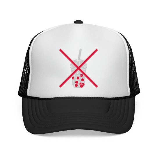 Zone bubble tea forbidden Trucker Caps