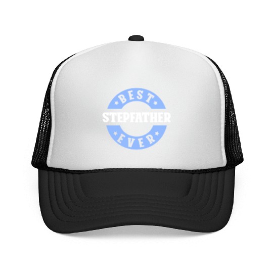Best Stepfather Ever Step Dad Fathers Day Stepdad Trucker Caps