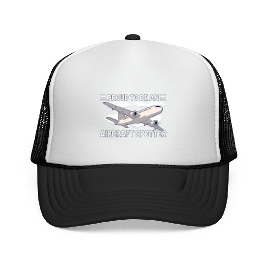Aircraft Spotting Airplane Aircraft Spotter Trucker Caps