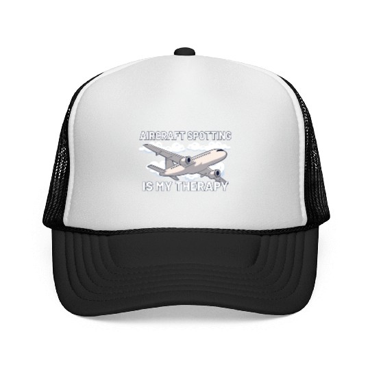 Aircraft Spotting Airplane Aircraft Spotter Trucker Caps
