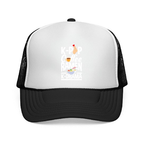 K-Pop K-Drama Korean Pop Music Trucker Caps