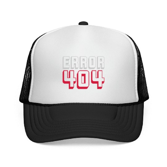 Error 404 computer connection Trucker Caps