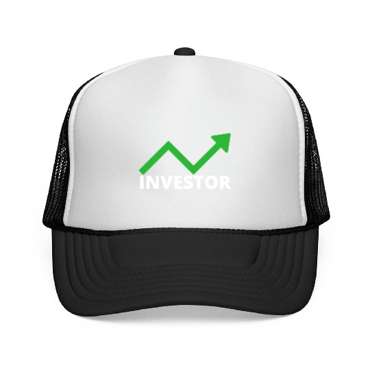 INVESTOR (green arrow) Trucker Caps