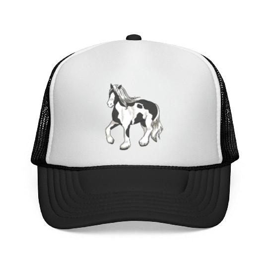Irish Tinker Horse Trucker Caps