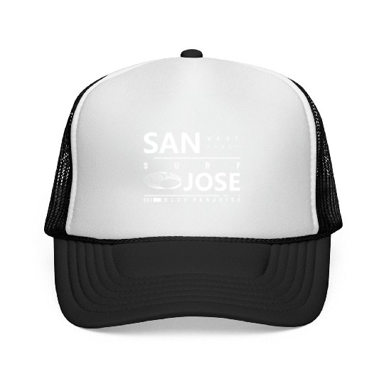 San Jose Urban Street Design Trucker Caps