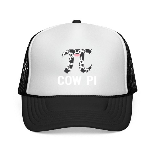 Pi Day Cow Pi Trucker Caps for Pi Day Trucker Caps Math Teacher