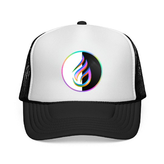 The Crystal Flame of Transmutation Trucker Caps