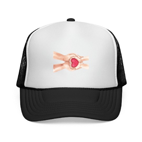 I love you Trucker Caps