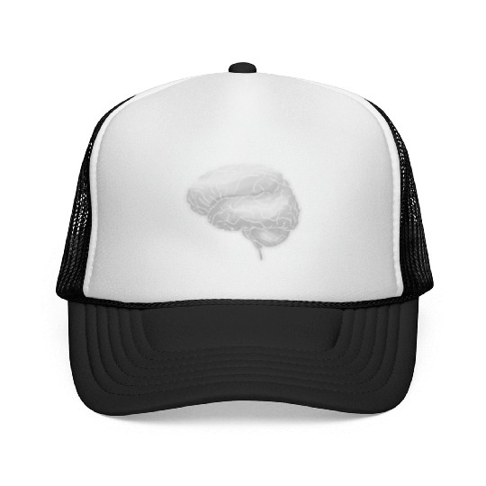 Human Anatomy Brain Trucker Caps