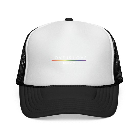 LOVE IS LOVE - Berlin Trucker Caps