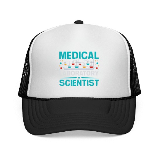 Medical laboratory scientist Trucker Caps