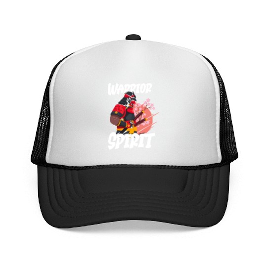 Japan Aikido Jiujitsu Warrior Trucker Caps