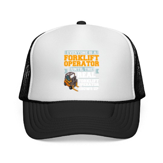 Forklift Operator Driver Lift Truck Training Trucker Caps