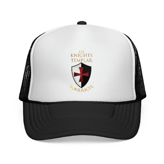 Knights Templar Christian Religious Warrior Oath Trucker Caps