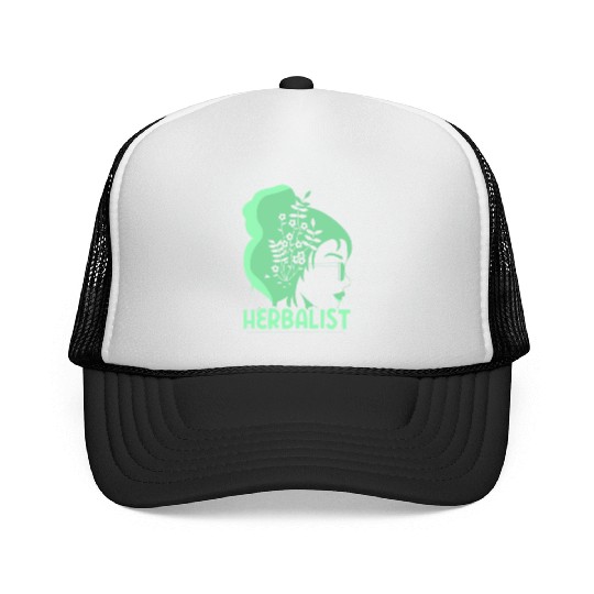 Herbalist Herbalism Herbs Gardening Herb Trucker Caps