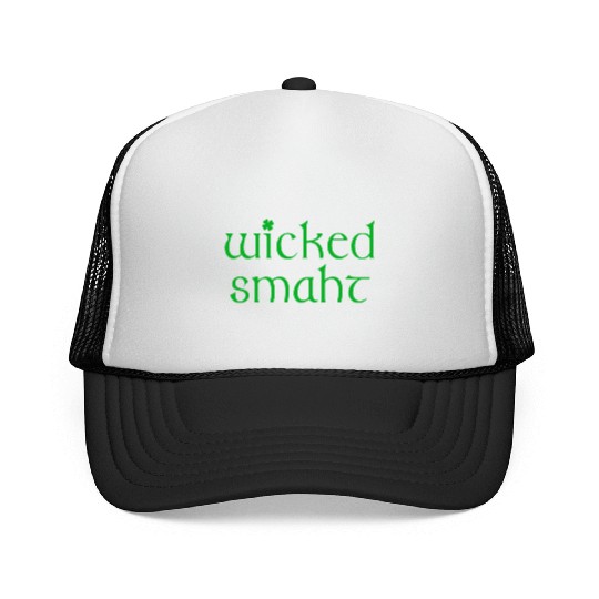Wicked Smaht Irish Boston Trucker Caps