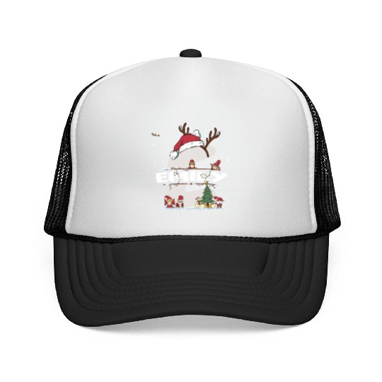 Emily Christmas - Emily Name funny Xmas Trucker Caps