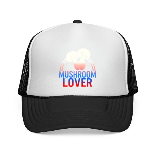Fungi Trucker Caps, The Mushroom Lover Trucker Caps, Funny