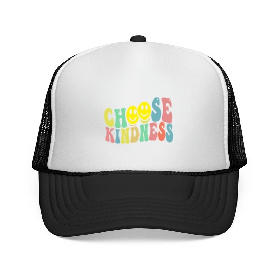 Choose Kindness - Rainbow Love Tolerance Gay LGBT Trucker Caps