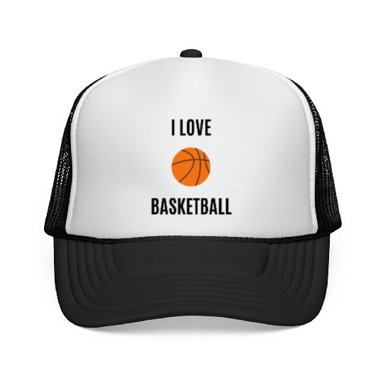 I love basketball Trucker Caps