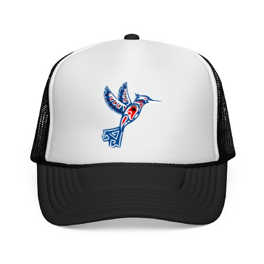 Native American Bird for Tribal Art Lover Trucker Caps