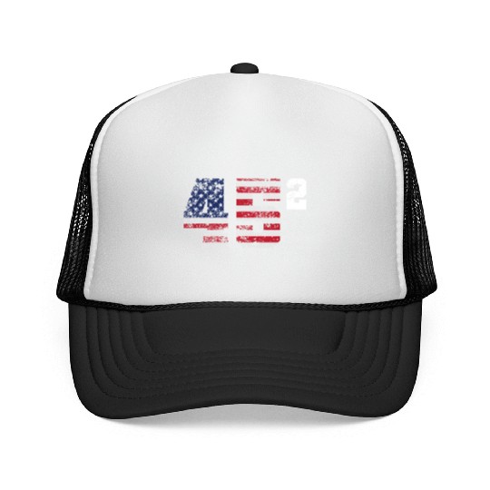Trump 45 Squared Republican Trucker Caps