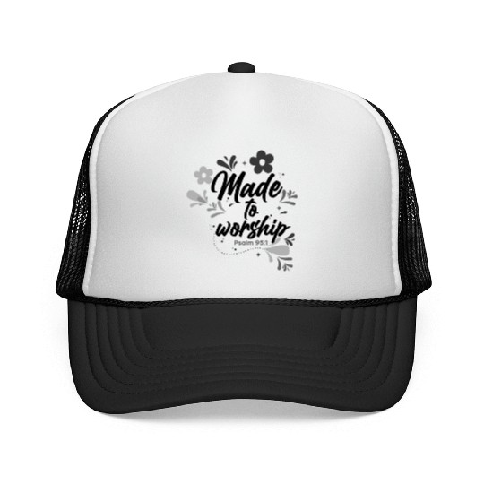 Christianity Gifts Made to Worship Christian Gift Trucker Caps