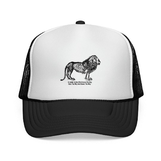 leader lion Trucker Caps