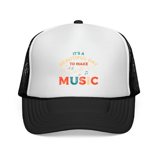 Music Teacher Musician Singer Music Lover Trucker Caps