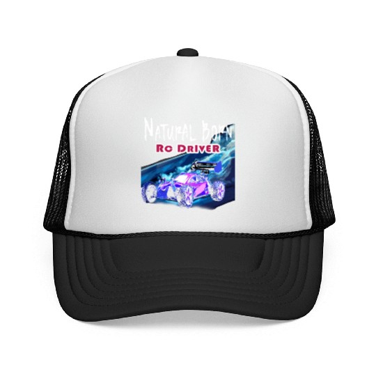 Natural Born RC car Driver Racer Remote Controlled Trucker Caps