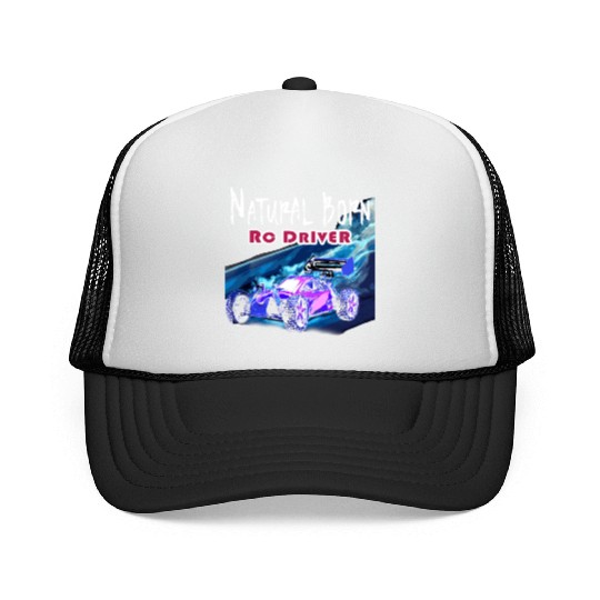 Natural Born RC car Driver Racer Remote Controlled Trucker Caps
