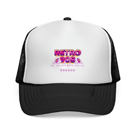 90s! - Synthwave/Retrowave/Vaporwave 90s Trucker Caps