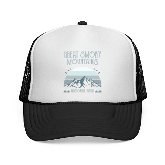 Great Smoky Mountains Vintage National Park Trucker Caps