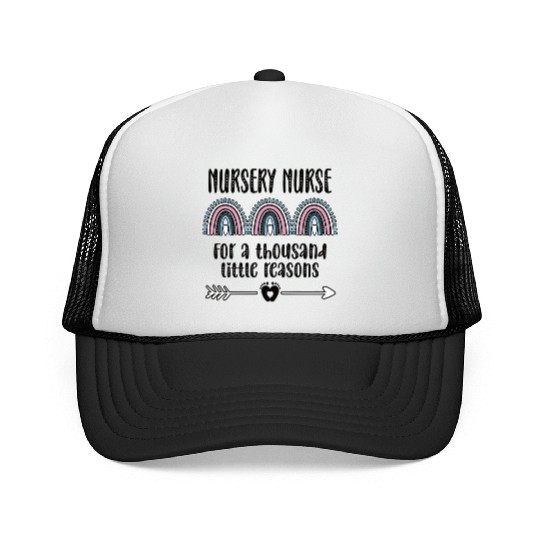 Newborn Nursery Nurse Gift Newborn Nursery Nursing Trucker Caps