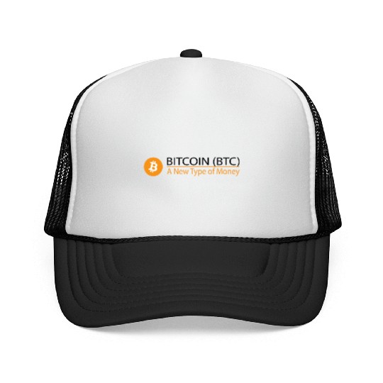 Bitcoin Logo Wear Trucker Caps