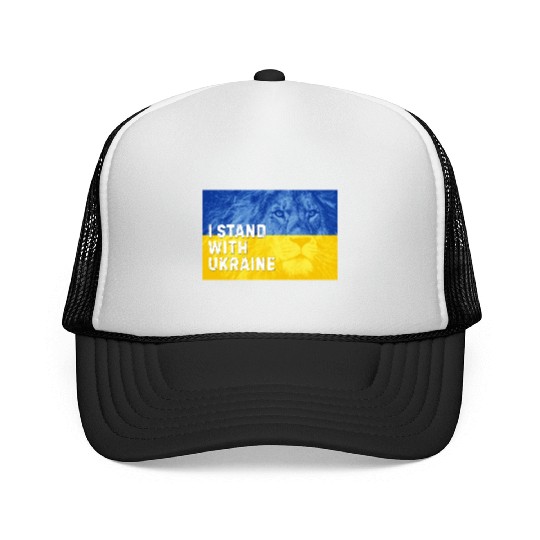 Ukraine Independence Day. I Stand with Ukraine Trucker Caps