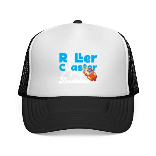 Roller Coaster Friends Besties Trucker Caps
