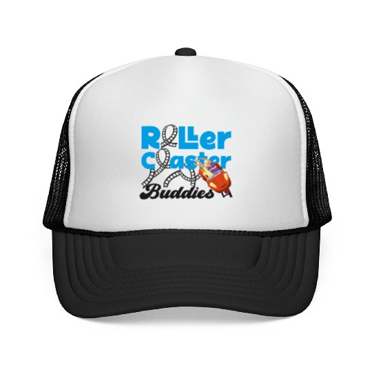 Roller Coaster Friends Besties Trucker Caps