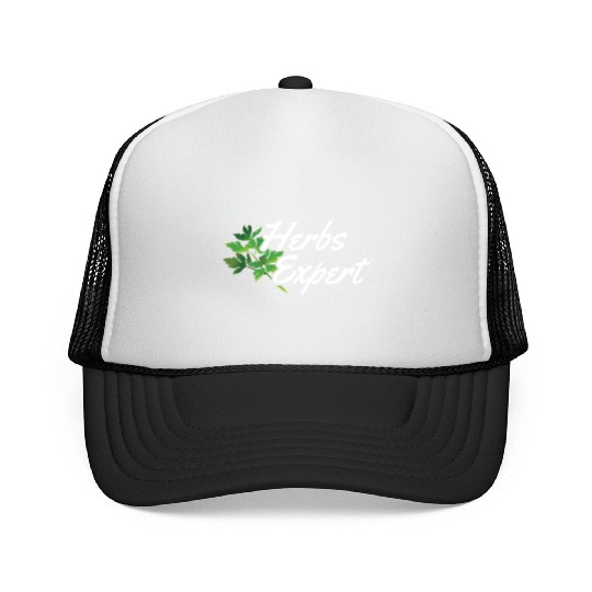 Herbs Expert Herbalism Herb Herbalist Gardening Trucker Caps
