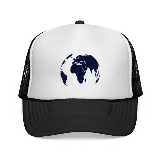 World Earth Trucker Caps