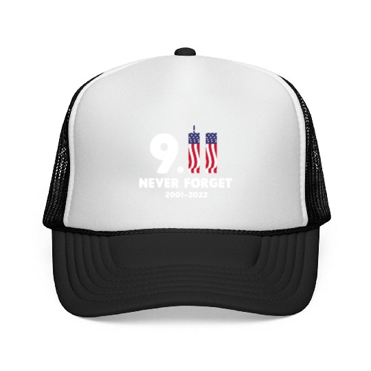 911 Never Forget 2001-2022 Patriot day Trucker Caps