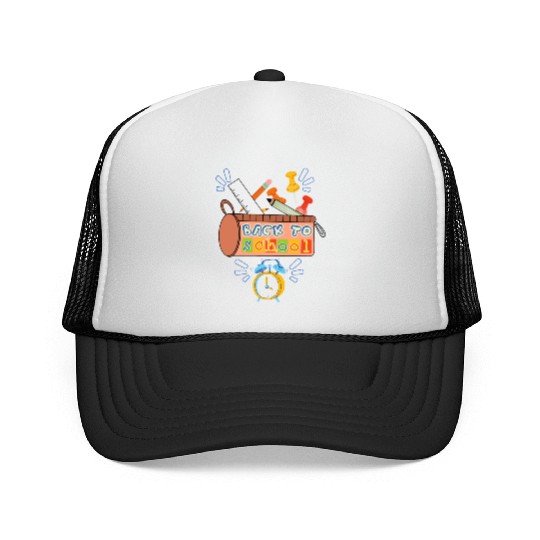 Back to school funny teaching Trucker Caps