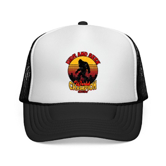 Hide and Seek World Champion Since 1967 - cryptid Trucker Caps