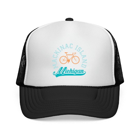 Mackinac Island Mi Souvenir Trucker Caps