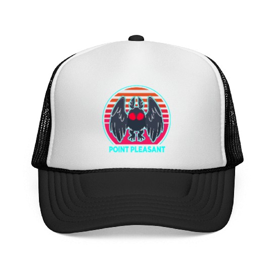 Cryptozoology Folklore Mothman Point Pleasant Trucker Caps