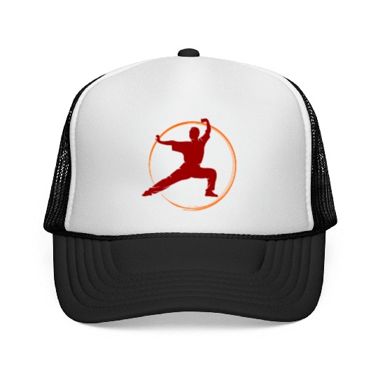 Wing Chun / Flight Tsun, Kung Fu Martial Arts Trucker Caps